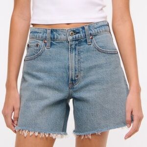 Abercrombie High Rise Dad Shorts
